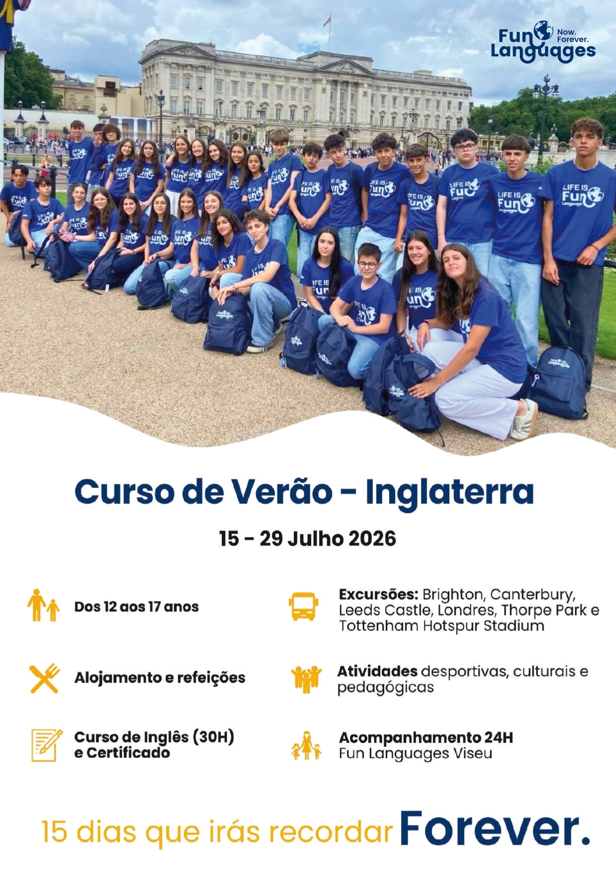 Cursos de Verão Inglaterra